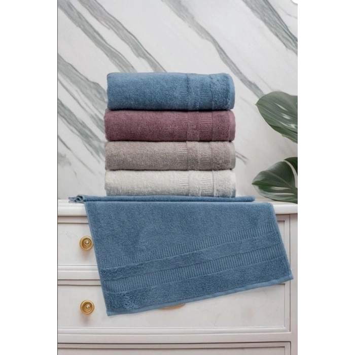 Altınbaşak Jakarlı 4´lü 50x90 El Havlusu Nadine