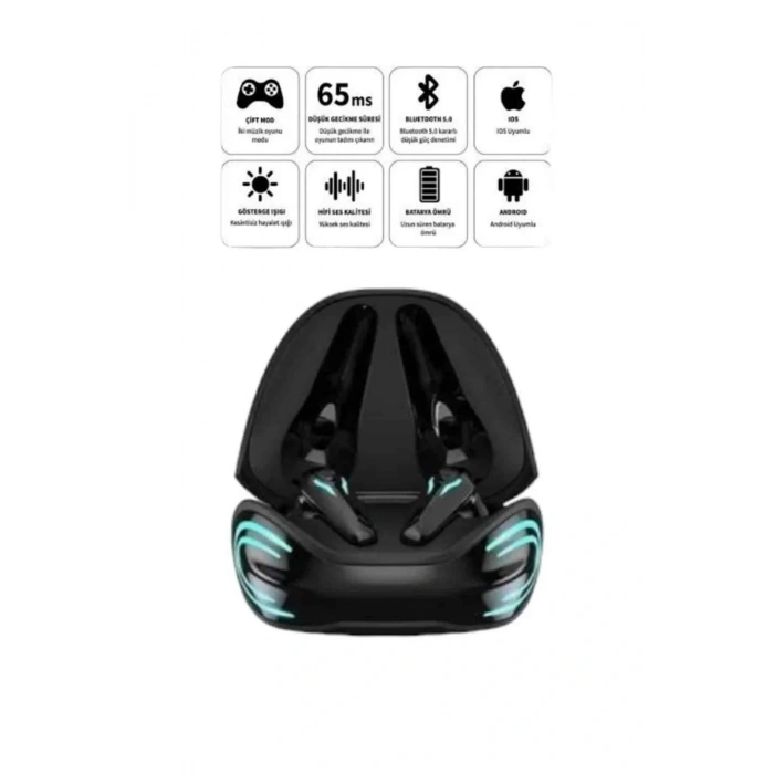 Android ve İOS Uyumlu Bluetooth Kulaklık  Kulaklık Mini