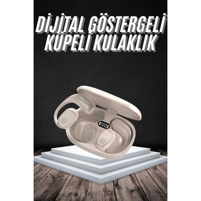 Android ve İOS Uyumlu Bluetooth Küpe Kulaklık Bluetooth Kulaklık Kablosuz