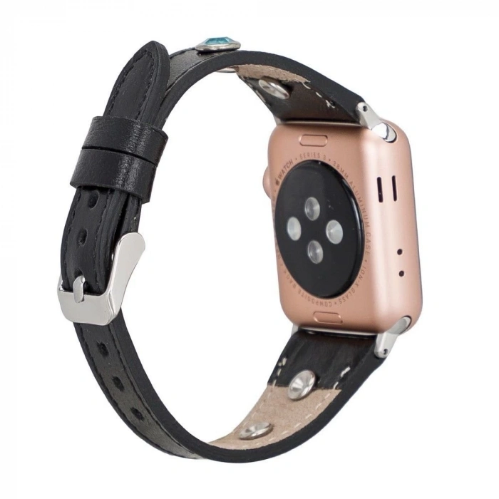 Apple Watch Uyumlu Deri Kordon 38-40-41mm Slim TR RST1