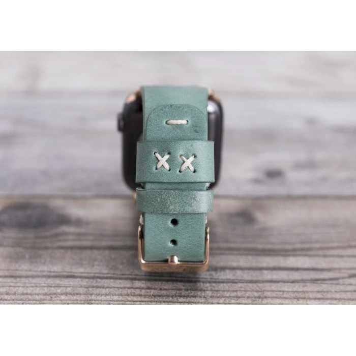 Apple Watch Uyumlu Deri Kordon 42-44-45mm Orfe CZ12