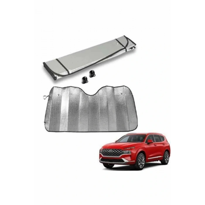 Araba Ön Cam Güneşliği Katlanabilir Oto Güneşlik Tüm Araç Modellerine Uygun