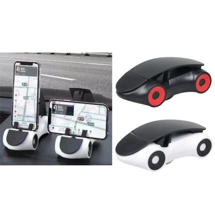 Araba Tasarımlı Araç İçi Telefon Tutucu 360 Dönebilen Ayarlı