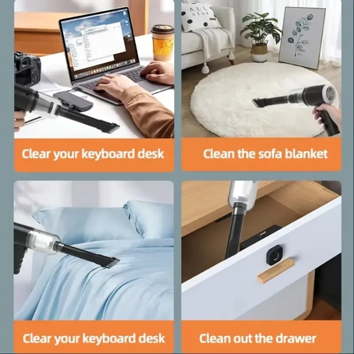 Araç Oto Şarjlı Süpürge (5047)