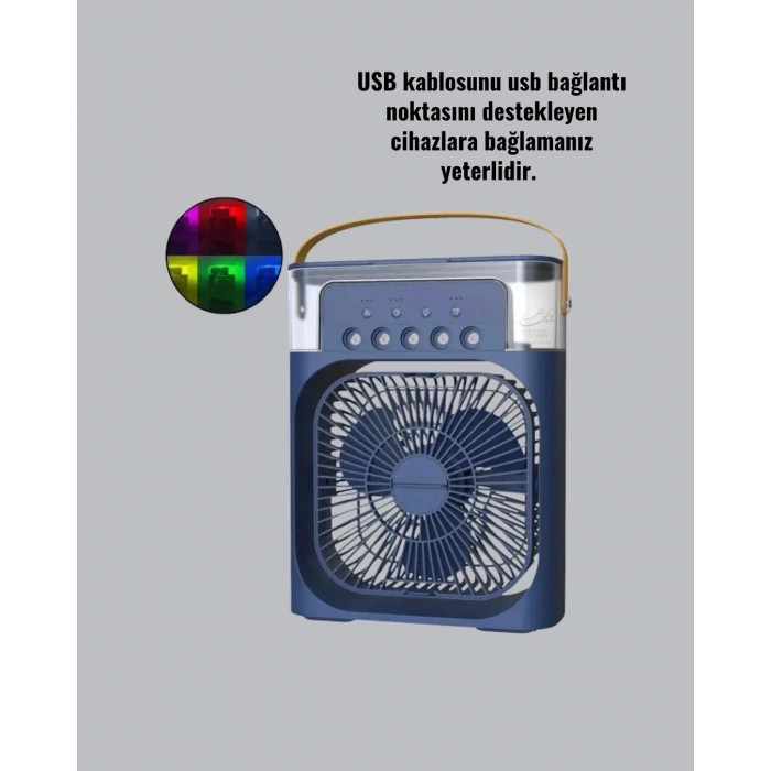 Ayarlanabilir Hız ve Yönlü Yüksek Performanslı Masaüstü Fan