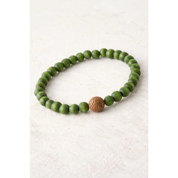 Bambu Ahşap Bileklik 8 mm