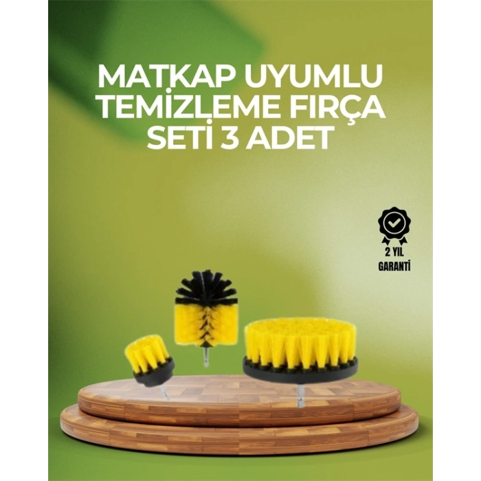 Banyo, Mutfak, Jant ve Fayans Temizliği İçin Uygun Matkap Başlığı