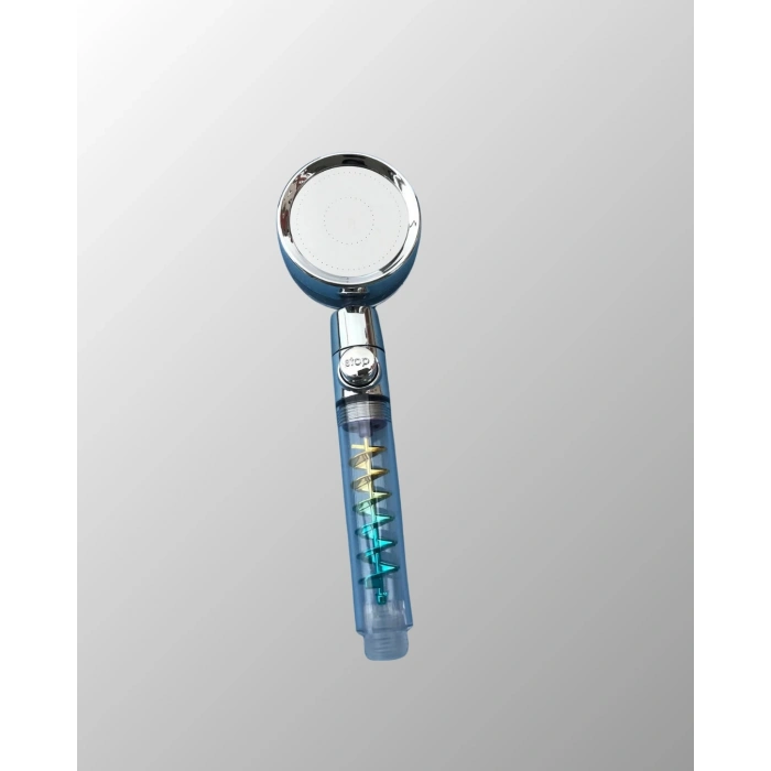 Basınçlı El Duşu Başlığı – Döner Pervaneli, Göz Kamaştıran Yağmur Etkisi