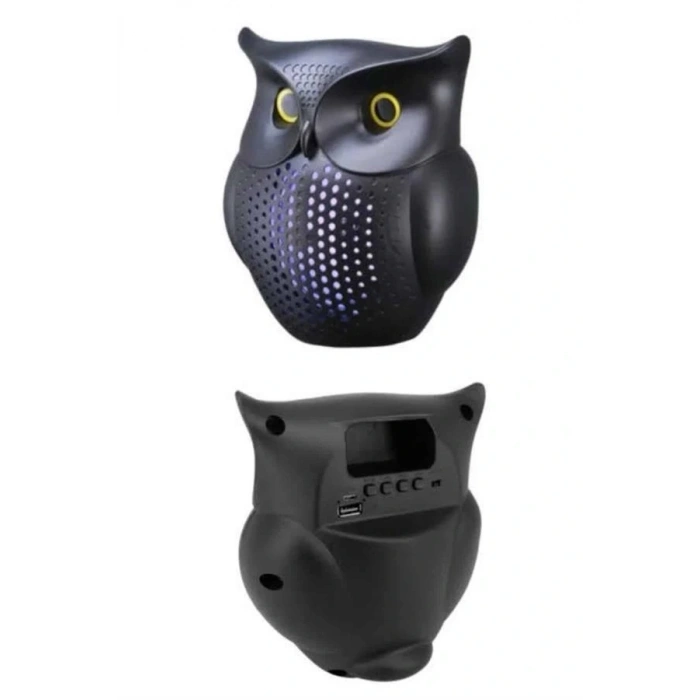 Baykuş Tasarımlı Mini Bluetooth Speaker Yüksek Ses Kaliteli Taşınabilir