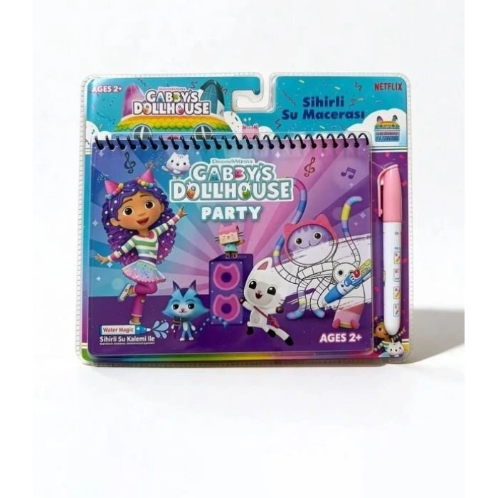 BK0011 GABBY DOLLHOUSE LİSANSLI BOYAMA KİTABI-GPT