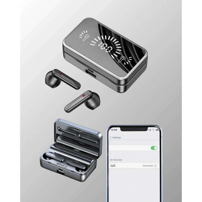 Bluetooth 5.1 Destekli  bluetooth kulaklık – ANC ve Stereo Sesli