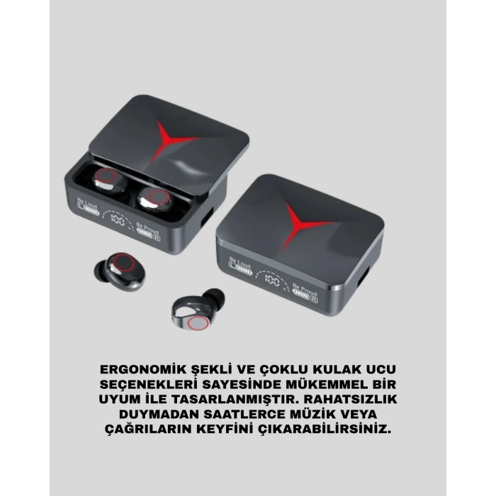 Bluetooth 5.3 Kablosuz Kulaklık – Dokunmatik Kontrol ve IPX6 Su Geçirmezlik