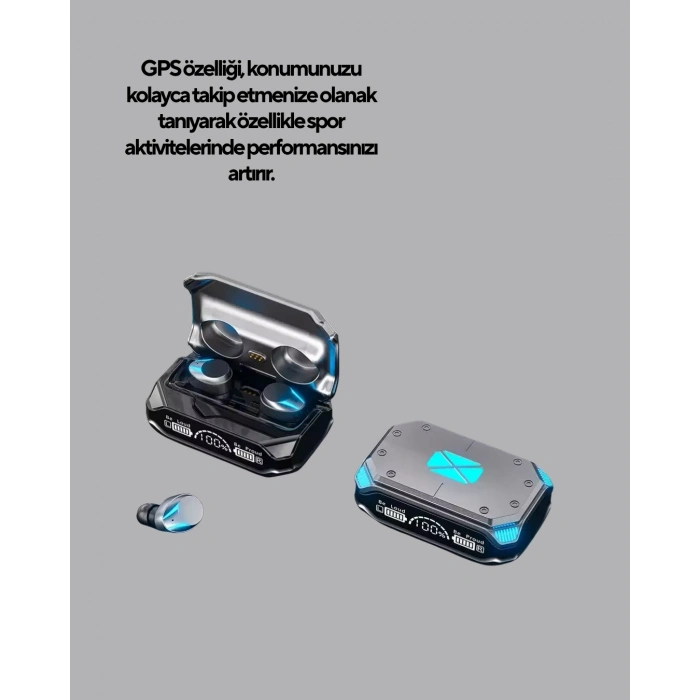 Bluetooth 5.3 Kablosuz Oyun ve Müzik Kulaklığı – Hızlı Eşleşme, Düşük Gecikme, Net Ses Deneyimi