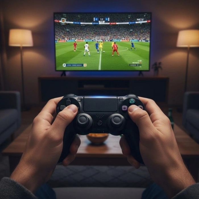 Bluetooth Kablosuz Gamepad – Ergonomik Tutuş, Hassas Analog Joystick, PC &amp; Mobil Uyumlu Oyun Kolu (5047)