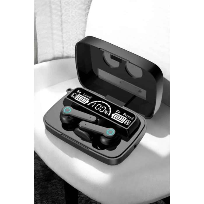 Bluetooth Kulaklık Dijital Göstergeli Kablosuz Uzun Pil Ömrü