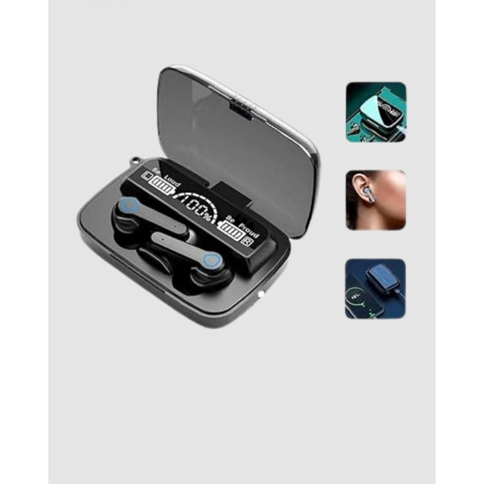 Bluetooth Kulaklık – Powerbank Özellikli, Oyun Modlu, Uzun Ömürlü ve Şarj Kutulu