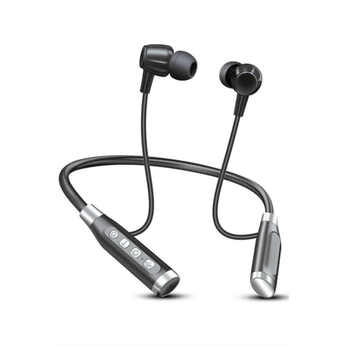 Boyun Bantlı Kulak İçi Kablolu Yüksek Ses Kaliteli Bluetooth Kulaklık