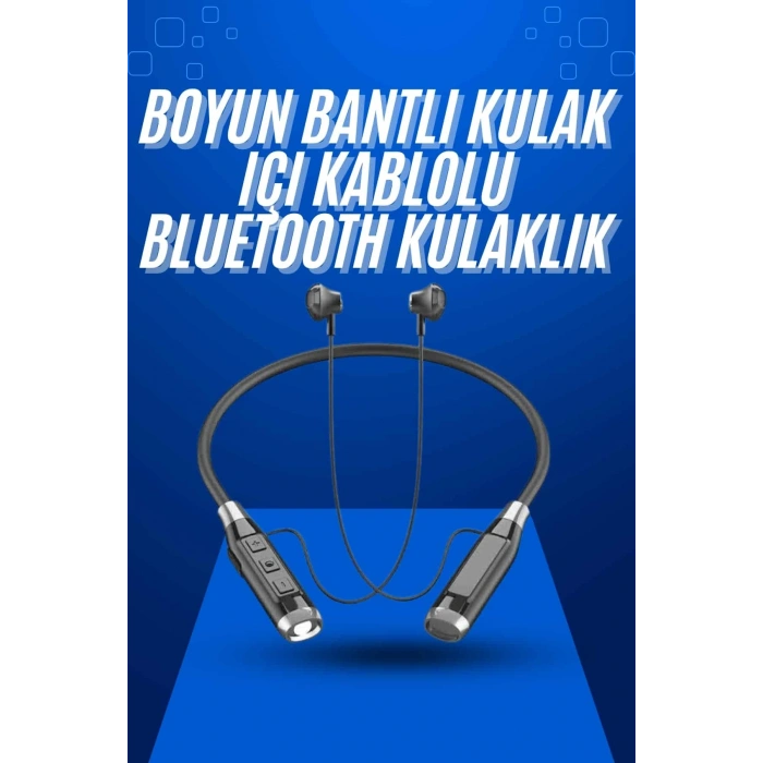Boyun Bantlı SD Kart Girişli Yüksek Perfomanslı Bluetooth Kulaklık