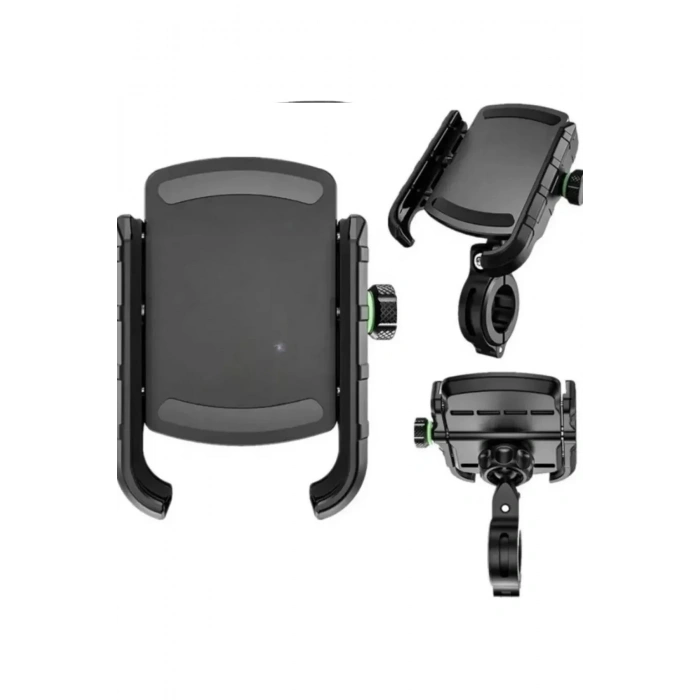 Bst3 Motosiklet Gidon Ve Ayna Bağlantılı Motor Ve Bisiklet Uyumlu Telefon Tutucu