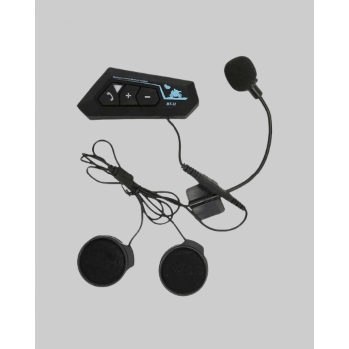 BT22 Kask İçi Bluetooth Kulaklık Hızlı Eşleşme ve Gürültü Önleyici Mikrofon