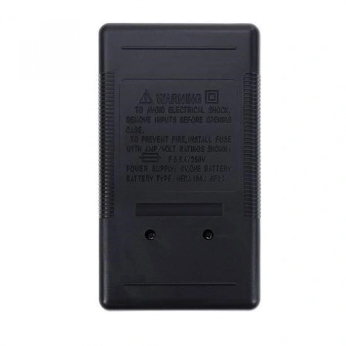 BUFFER® Dijital Avometre Multimetre Ölçü Aleti Akım Voltaj Direnç Ölçer