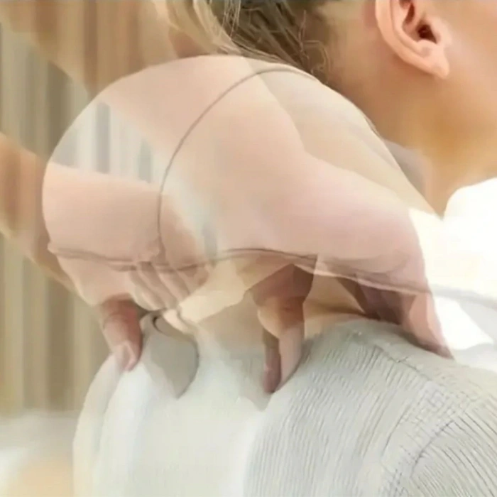 BUFFER® Elektrikli Boyun ve Sırt Masaj Aleti Kablosuz Boyun ve Omuz Yoğurma Masaj Yastığı