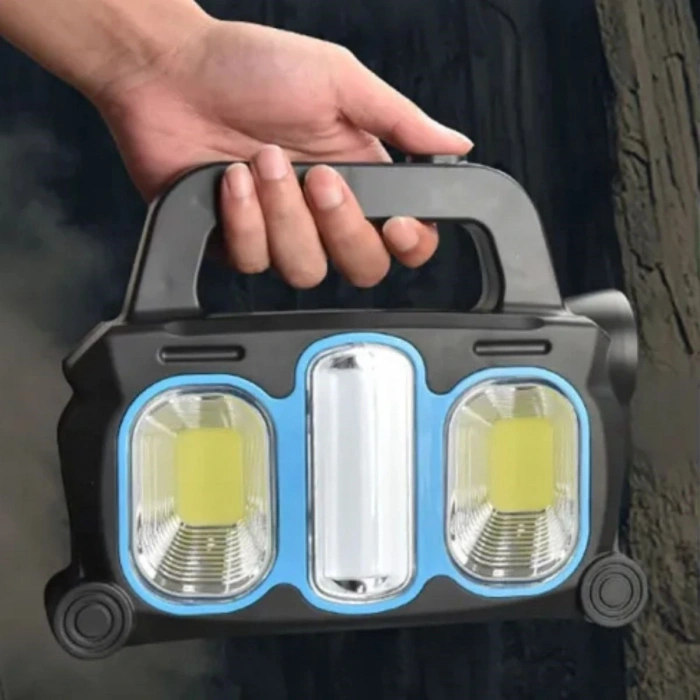 BUFFER®  Hurry Bolt Güneş Enerjili Taşınabilir Çalışma Lambası – Powerbank Özellikli