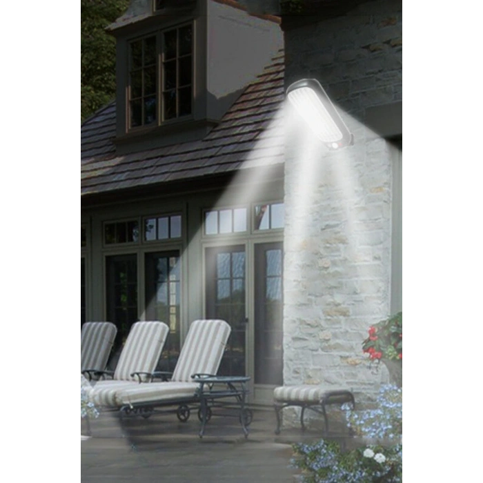 BUFFER® Sensörlü Güneş Enerjisi İle Şarj Olabilen Duvara Monte Solar Aydınlatma  GL-84069