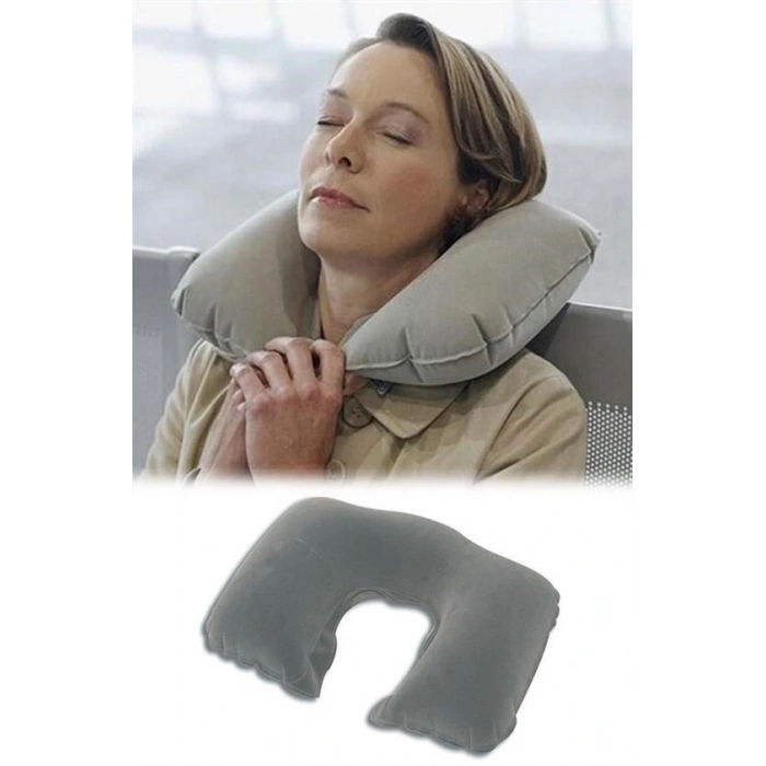 BUFFER® Seyahat Yolculuk Uyku Boyun Yastığı Ergonomik Ortopedik Yastık