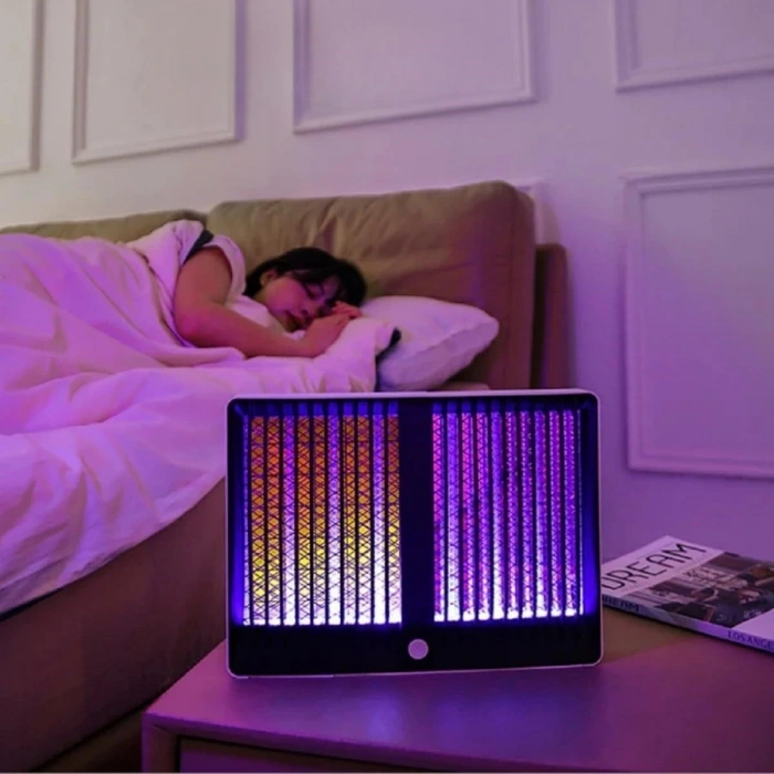 BUFFER® Sivrisinek Öldürücü Lamba Şarjlı Sivrisinek Kovucu Sessiz ve Güçlü Sivrisinek Tuzağı UV Işıklı Sinek Kıran WD023