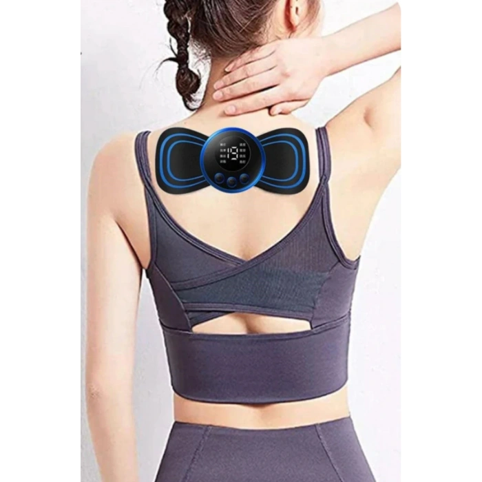 BUFFER® Titreşimli USB Şarj Aletli Mini Elektrikli Kelebek Masaj Aleti