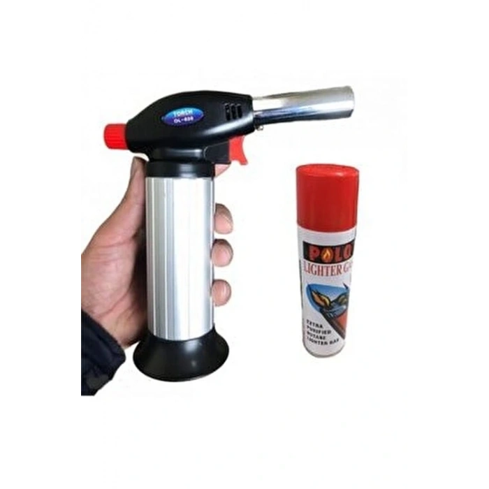 Büyük Boy Pürmüz Çakmak ve Gaz Hediye (5047)