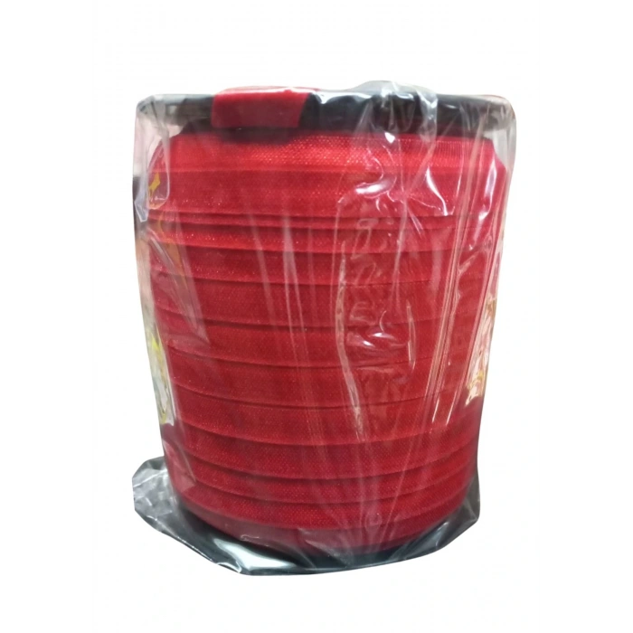 Çamaşır Lastiği Düz 1 cm  1 Metre Kırmızı