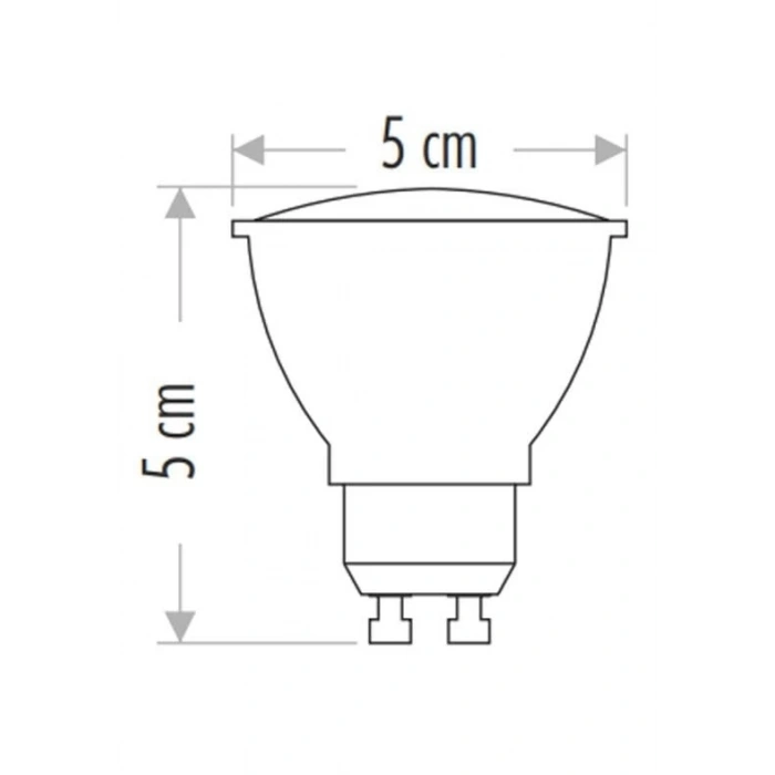 CATA CT 4215 8W Çanak Led Ampul 4000K Ilık Beyaz