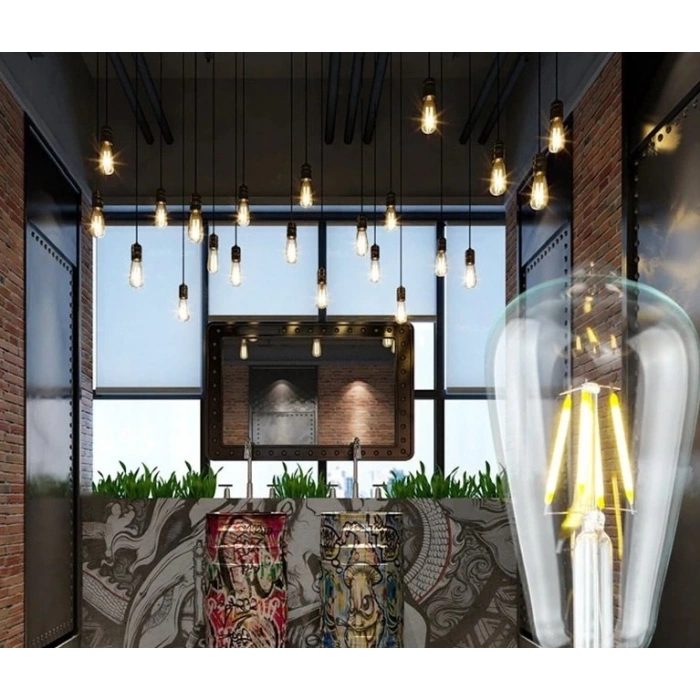 CATA CT 4353 8W Rustik Led Ampul 3200K Günışığı E27 Duy