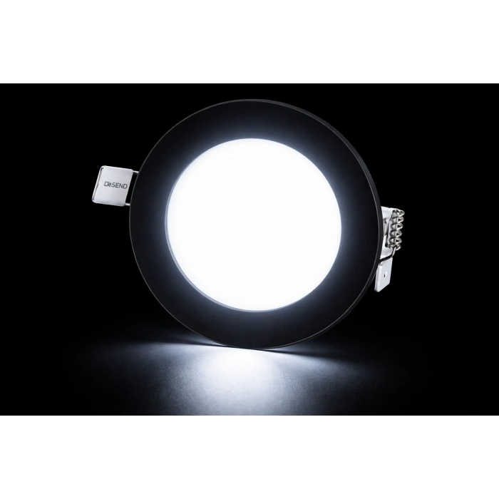 CATA CT 5125 Siyah Kasa Led Spot 6W 6400K Beyaz Işık