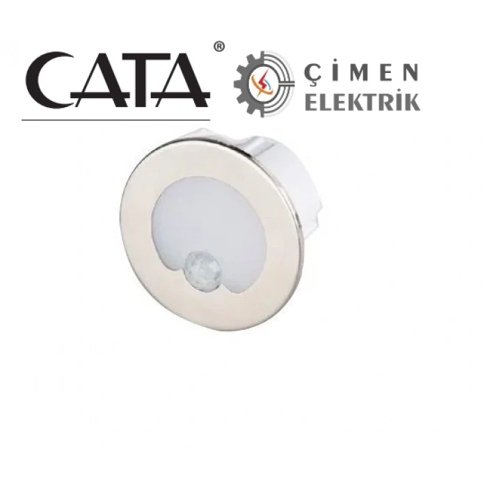 CATA CT 5174 1.5W Radar Sensörlü Koridor Aydınlatması 6400K Beyaz Işık