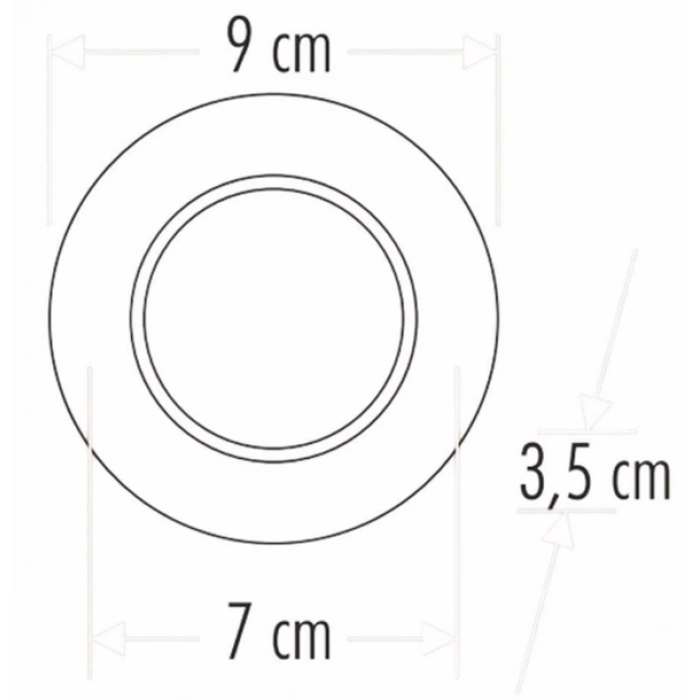 CATA CT 5260 8W Başak Led Spot 3 Renkli