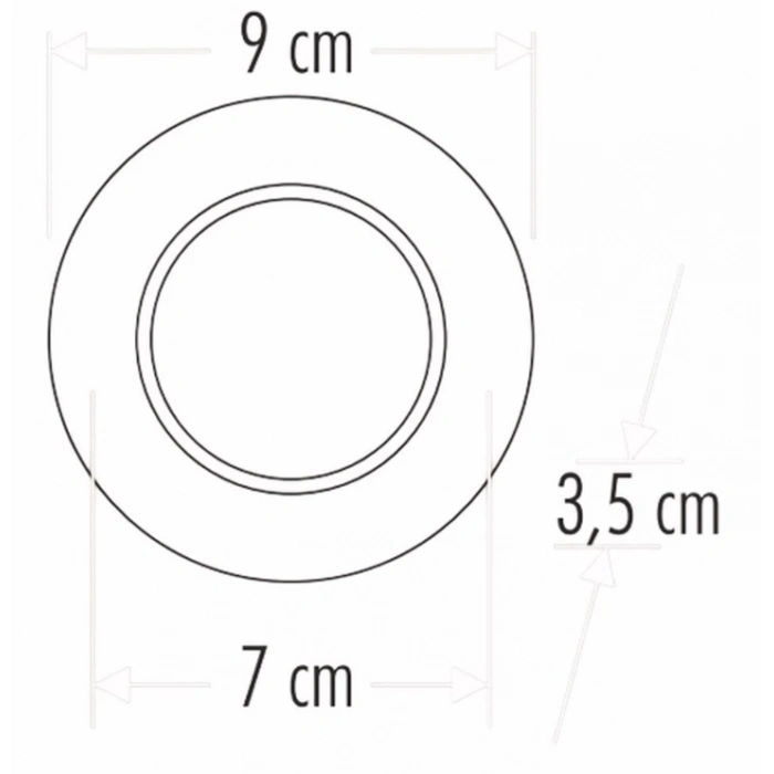 CATA CT 5261 8W Başak Led Spot 3 Renkli