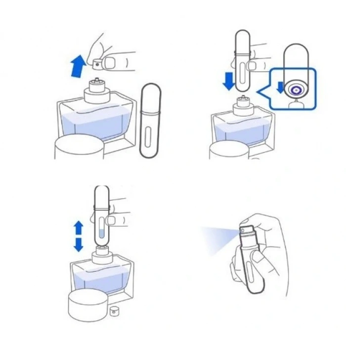 Cep Parfüm Şişesi 5ml (5047)