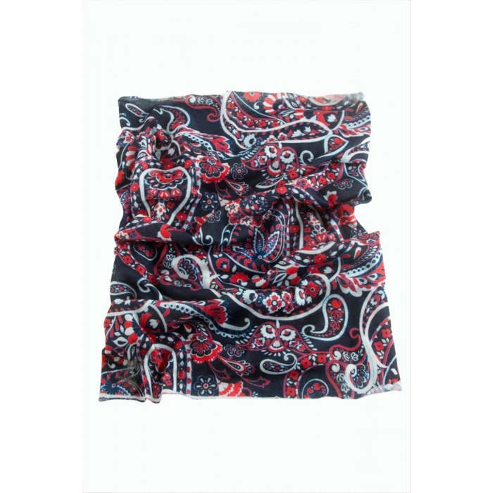 Çiçek Desenli Baff Boyunluk