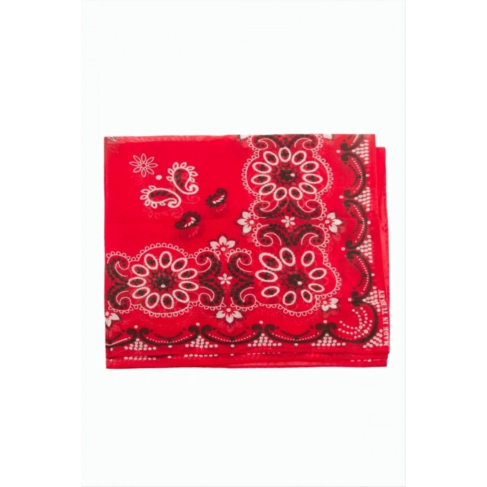 Çiçek Desenli Bandana 50*50
