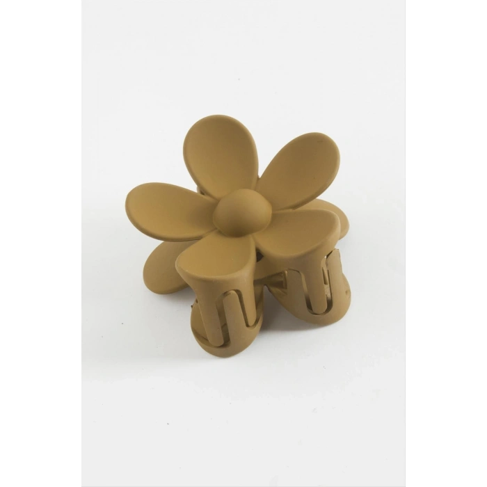 Çiçek Renkli Mandal Toka 8 cm