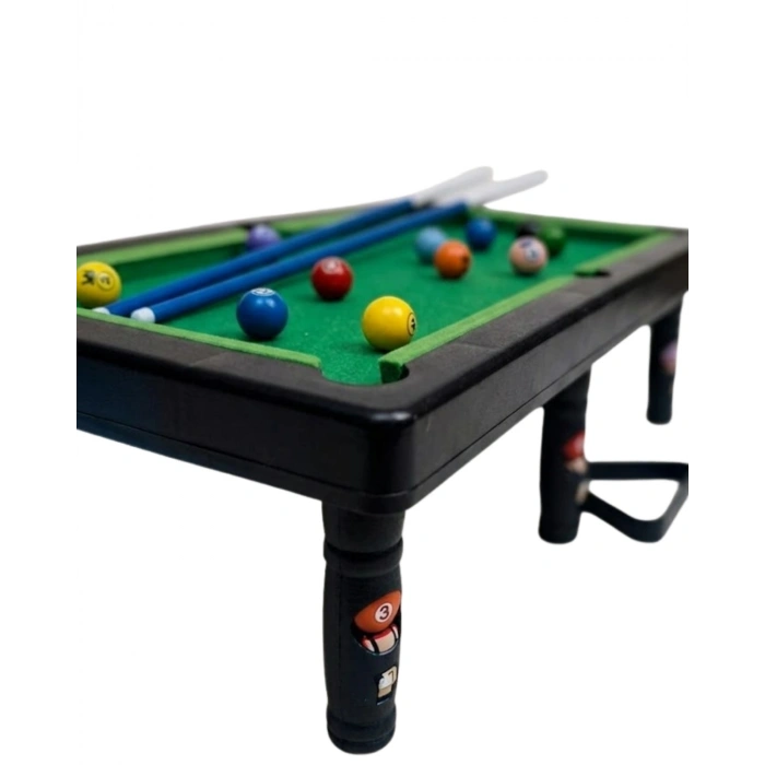 Çocuklar İçin Bilardo Seti Masaüstü Snooker ve Pool Oyuncak