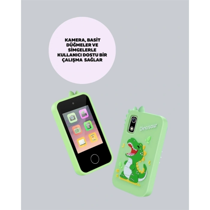 Çocuklar İçin Eğitici ve Eğlenceli Dijital Kamera