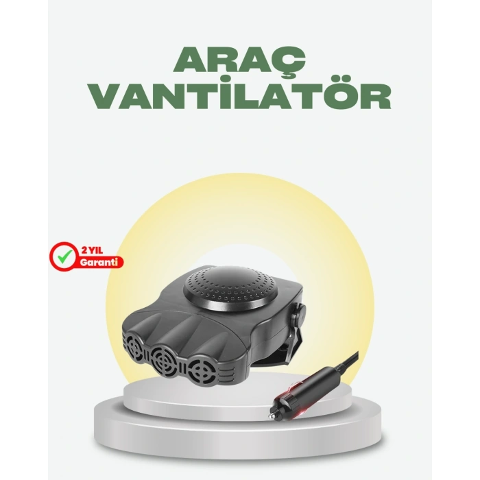 Çok Fonksiyonlu Araç İçi Isıtıcı ve Hava Temizleyici