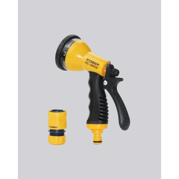Çok Fonksiyonlu Bahçe Sulama Tabancası Ergonomik Basınçlı Sprey