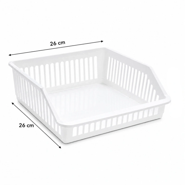 COMPILE - PLASTİK ÇOK AMAÇLI ORGANİZER 26X26CM (5047)