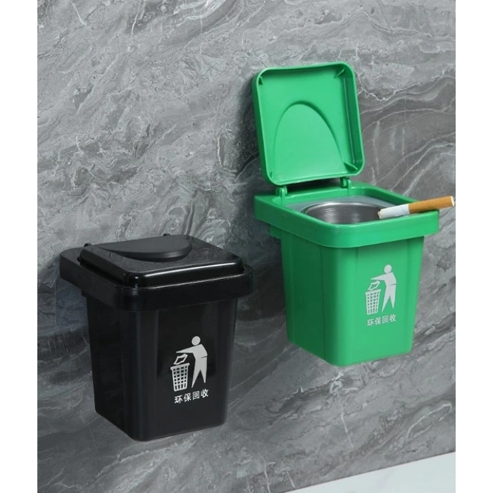 Çöp Kovası Tasarımlı  Küllük Bx40