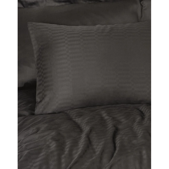 Cotton Box Çift Kişilik Smart Bambu Saten Nevresim Takımı Siyah
